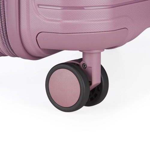 Bugatti - Bridgetown Hardside Carry-On Luggage with TSA Lock - Purple