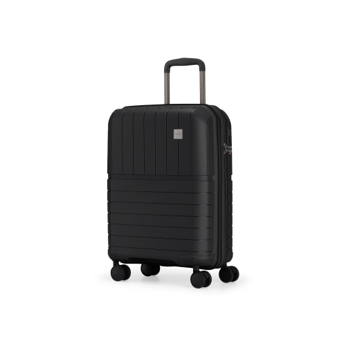 Bagage de cabine rigide Bridgetown de Bugatti avec verrou approuvé par la TSA - Noir