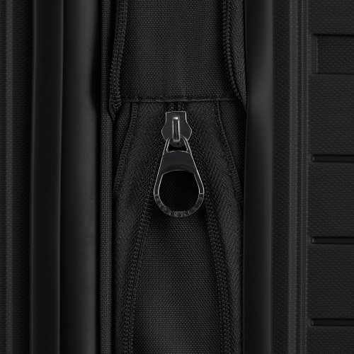 Bagage de cabine rigide Bridgetown de Bugatti avec verrou approuvé par la TSA - Noir