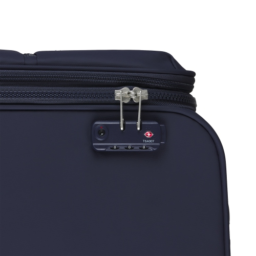 Bugatti - grande valise souple Amsterdam avec extension pour bagages d'enregistrement