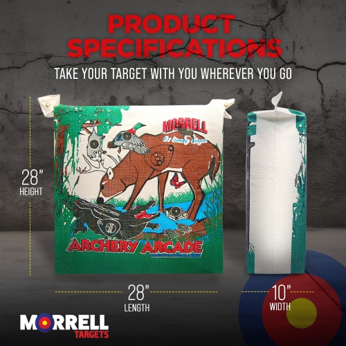 Morrell – cible de sac d’Archérie Field point Arcade 18 livres pour jeunes, 30 livres de boucles