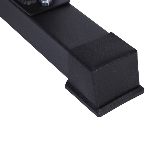 Banc de musculation plat rembourré en mousse avec cadre en acier de HolaHatha pour l'entraînement au poids