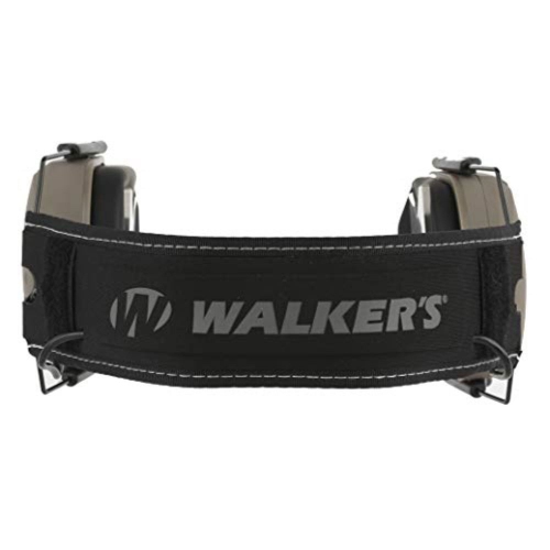Walker’s – Ensemble de casque antibruit électronique Razor Slim Shooter, havane Patriot