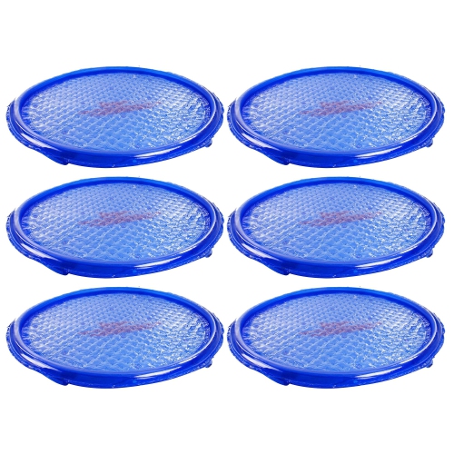 Solar Sun Rings UV Resistant Pool Spa Heater Circular Solar Cover, Blue