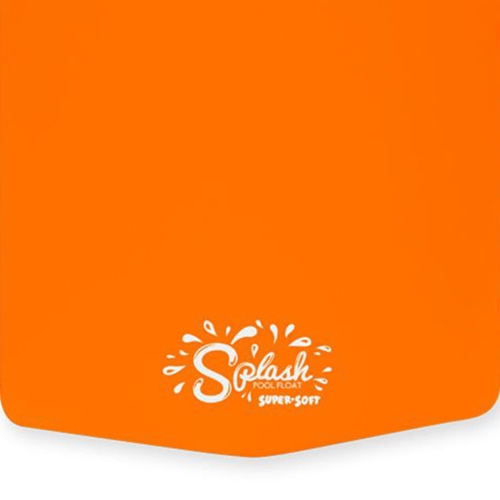 TRC Recreation – Tapis flottant en mousse épais de 1,25 po pour piscine Splash, orange coucher de soleil