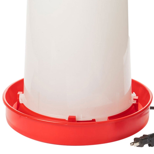 API HPW33 3 Gallon Heated Poultry Chicken Waterer Drinking Water Tank Trough