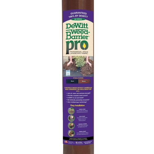 DeWitt Barrier Pro Landscape Fabric in Brown, 4' x 300' Refill