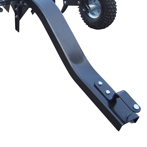 Yard Tuff Steel Plug Aerator Universal Hitch, 40 Inch Wide Working Width, Black