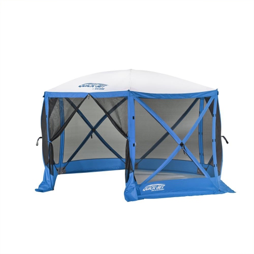 CLAM  Quick-Set Escape Sport 11.5 X 11.5 Ft Tailgating Canopy Shelter Tent In Blue