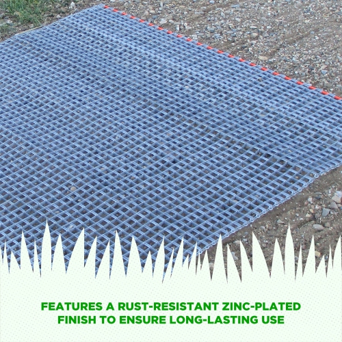 Yard Tuff 33HPDM ATV/UTV 3' x 3' Zinc & Steel Field Surface Leveling Drag Mat