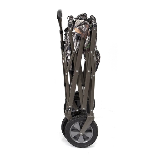 Mac Sports – Chariot de camping pliable et utilitaire pour l’extérieur, camouflage