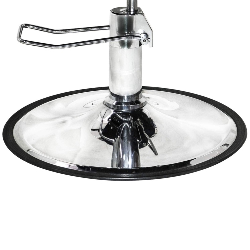 Chromium Olivia Professional Styling Chair w/High Density Foam Cushions, Black