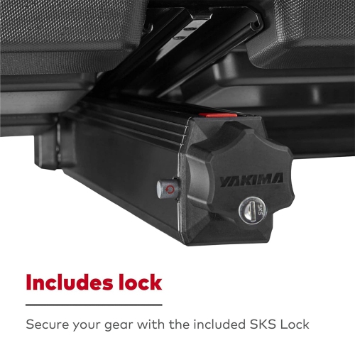 Yakima EXO GearLocker coffre de toit de véhicule de 10 pieds cubes pour EXO SwingBase