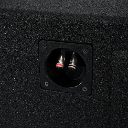 QPower QBGMC19212 Underseat Upfire 2 Hole 12" Port Subwoofer for GMC/Chevy 2019