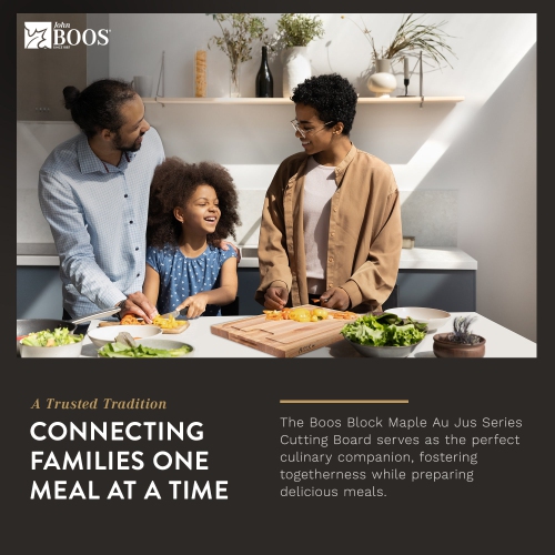 John Boos – planche à découper en érable au jus Groove, 20 x 15 x 1,5 po