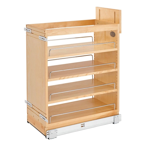 REV-A-SHELF  11.75" Pullout Kitchen Cabinet Organizer Soft-Close, 448-Bcsc-11C 