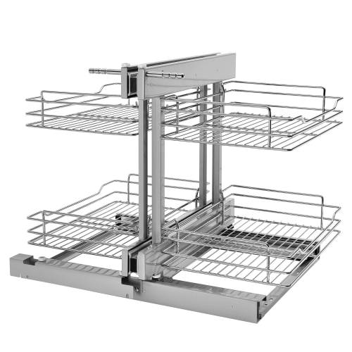 REV-A-SHELF  18" Pullout Blind Corner Kitchen Cabinet Organizer, 5Psp-18-Cr I love the Rev a Shelf brand for its reputation and reliability