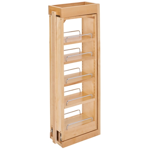 REV-A-SHELF  Pullout Wall Filler Cabinet Wooden Organizer, 33" Hgt, 432-Wf33-6C Love love love this shelf!