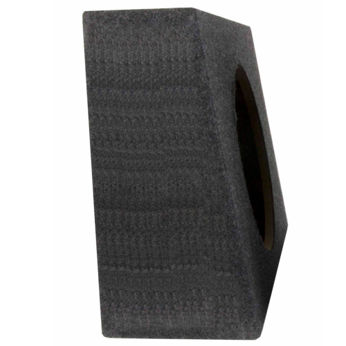 Q Power 10 Inch Single Slim Truck Shallow Sealed Subwoofer Box Sub Enclosure