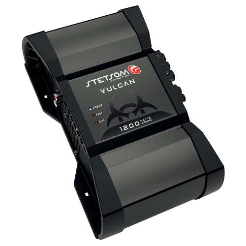 Stetsom Vulcan 1200 1.2K RMS 2 Ohm Stable Mono Car Amplifier with Smart Coolers