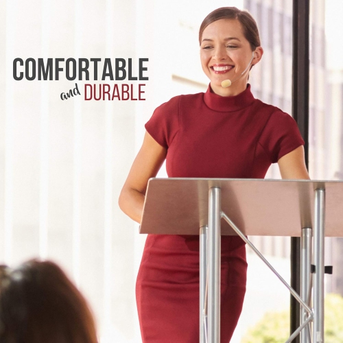 PYLE PMEMS10 In-Ear Mini XLR Omni-Directional Microphone Mic for Shure System