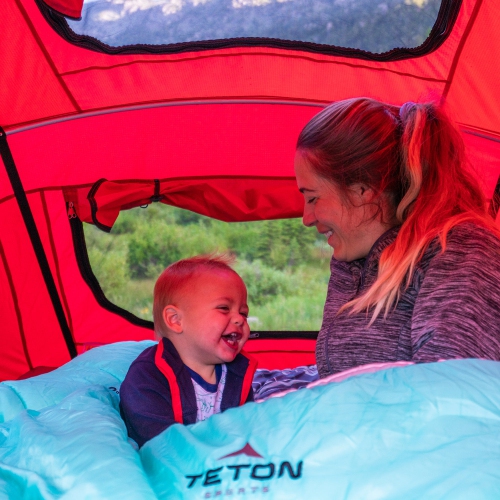 TETON Sports – sacs de couchage chauds Mammoth à 0 degrés pour le camping et le camp de base, sarcelle