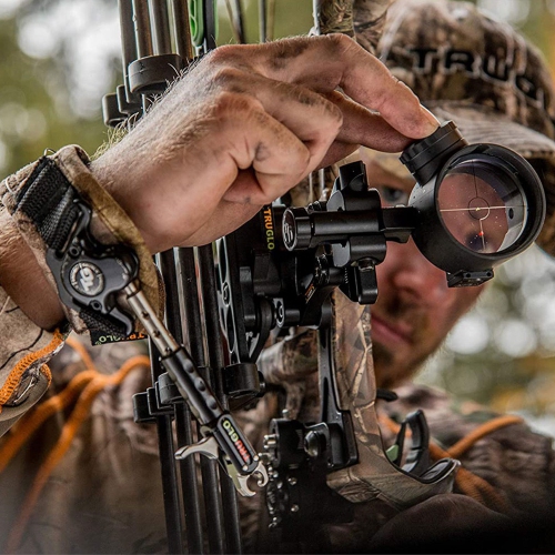 TruGlo Pro Power Dot Illuminated Adjustable Range Rover LED Bow Sight