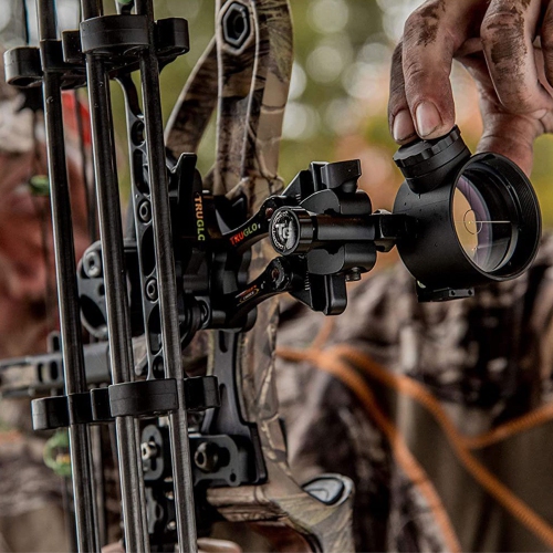 TruGlo Pro Power Dot Illuminated Adjustable Range Rover LED Bow Sight