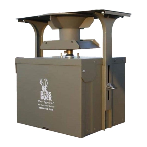 Mangeoire de chasse à moteur à couple élevé de 12 V avec porte-minuterie Buck de Boss