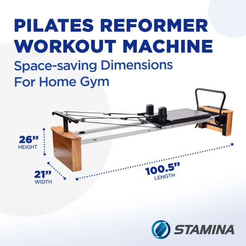 Système d'entraînement avec résistance corporelle AeroPilates Board Pro Reformer de Stamina Products