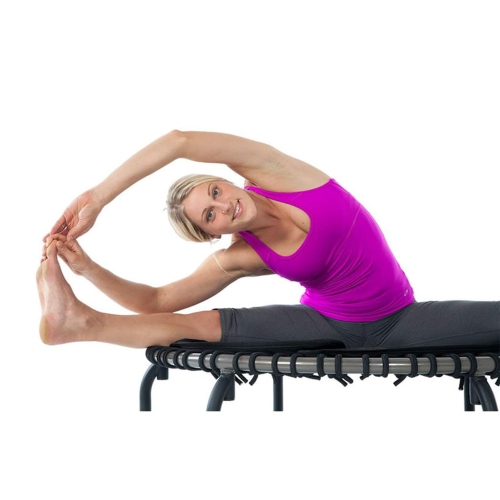 JumpSport 350 PRO Lightweight 39-Inch Fitness Trampoline & Handle Bar Accessory