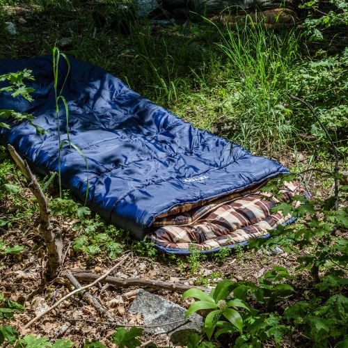 TETON Sports – Sac de couchage à glissière à droite Celsius XL -25 degrés pour le camping, bleu
