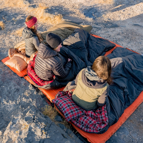 TETON Sports – Sac de couchage à glissière à droite Celsius XXL avec fermeture à glissière sur 0 degrés pour le camping, noir