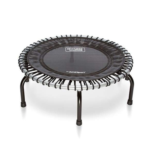 JumpSport 350 Indoor 39-Inch Mini Trampoline and Handle Bar Accessory, Black