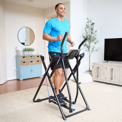 Appareil d'exercice à faible impact Sprinter de Gazelle avec moniteur d'activité Grip Pulse