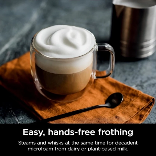 Ninja Espresso Machine - Luxe Café Premier Series, Drip Coffee Maker, Rapid Cold Brew, Integrated Grinder, Assisted Tamper, Hands-Free Frother for