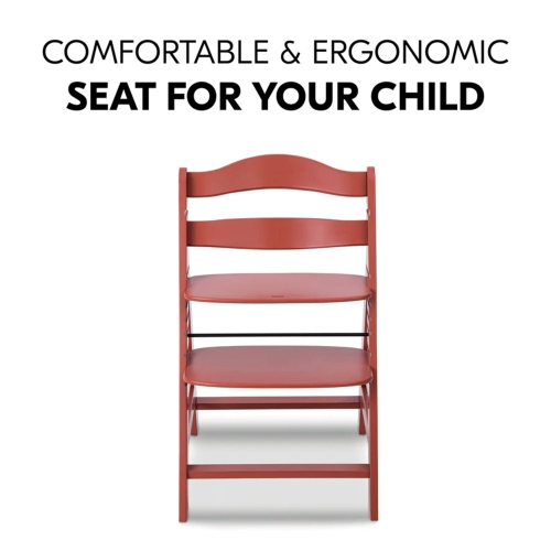 hauck Alpha+ Grow Along Adjustable Wooden Highchair, Beechwood, Cork Finish