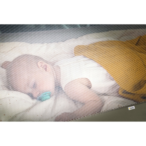 Lit pliant de voyage « Dream'n Play » pour bébés et tout-petits pesant jusqu'à 33 lb, gris