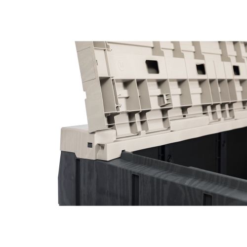 Toomax – remises de rangement pour toutes les conditions météorologiques Stora Way, 4,25 x 2,5 pi, anthracite/gris taupe