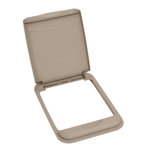 REV-A-SHELF  50 Qt Trash Can Replacement Lid (Lid Only) Rv-50-Lid-12-1 In Champagne