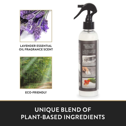 John Boos All Natural 8 Ounce Bottle Stainless Steel Surface Cleaner and Polish