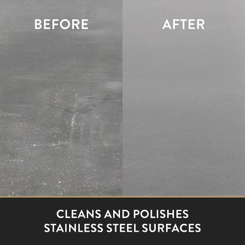 John Boos All Natural 8 Ounce Bottle Stainless Steel Surface Cleaner and Polish