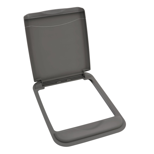 Rev-A-Shelf 50 qt. Trash Can Replacement Lid, Gray, RV-50-LID-13-1-40