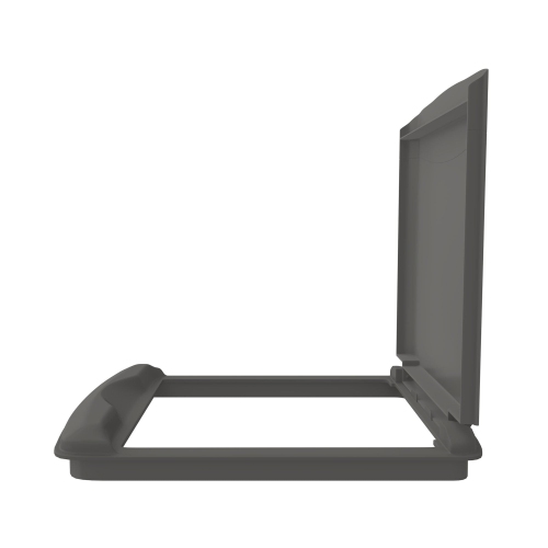 Rev-A-Shelf 35 qt. Trash Can Replacement Lid, Gray, RV-35-LID-13-1-40