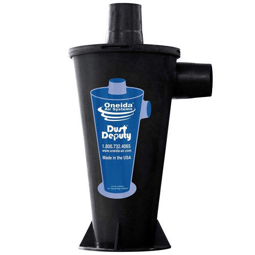 Oneida Air Systems – séparateur de cyclone antistatique DDIY DIY, noir