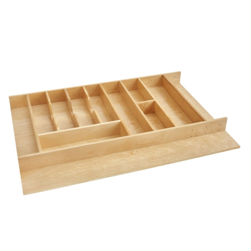 Rev-A-Shelf Trim-to-Fit Shallow Drawer Organizer, 33.13 x 22 In, 4WUTCT-36SH-1