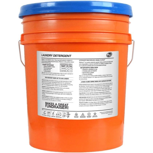 Ultra Fresh 6X Platinum 5 Gal Laundry Detergent, Up to 640 Loads, Original Blue