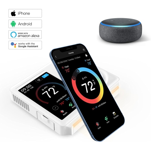 Vine Wi Fi 7 Day and 8 Period Programmable Smart Home Thermostat, 5th Gen