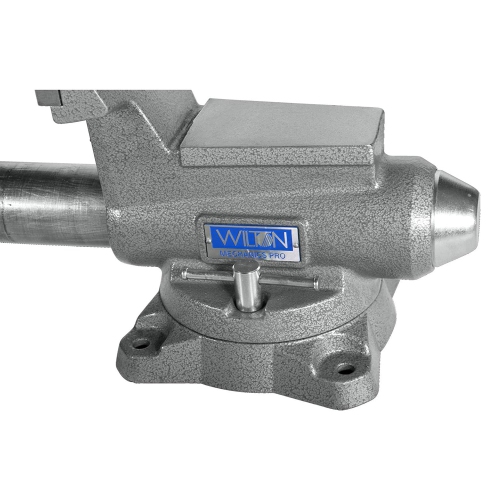 Wilton Mechanics Pro 6.5" Jaw Width 6" Opening Steel Swivel Base Work Bench Vise