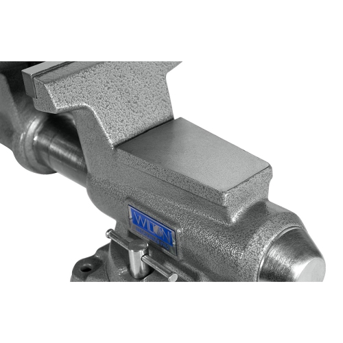 Wilton Mechanics Pro 6.5" Jaw Width 6" Opening Steel Swivel Base Work Bench Vise